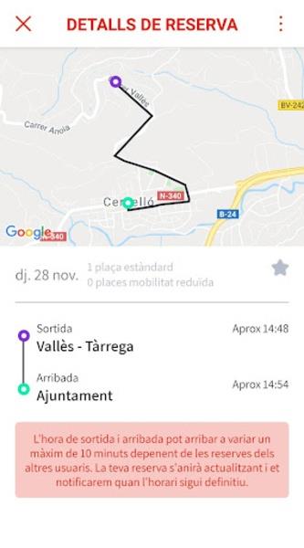 Cervelló Bus a demanda Capture d'écran 1