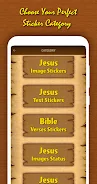 WAStickerApps - Jesus Stickers स्क्रीनशॉट 1