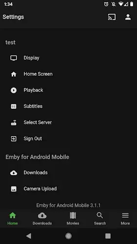 Schermata Emby For Android 3