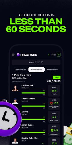 PrizePicks Capture d'écran 3