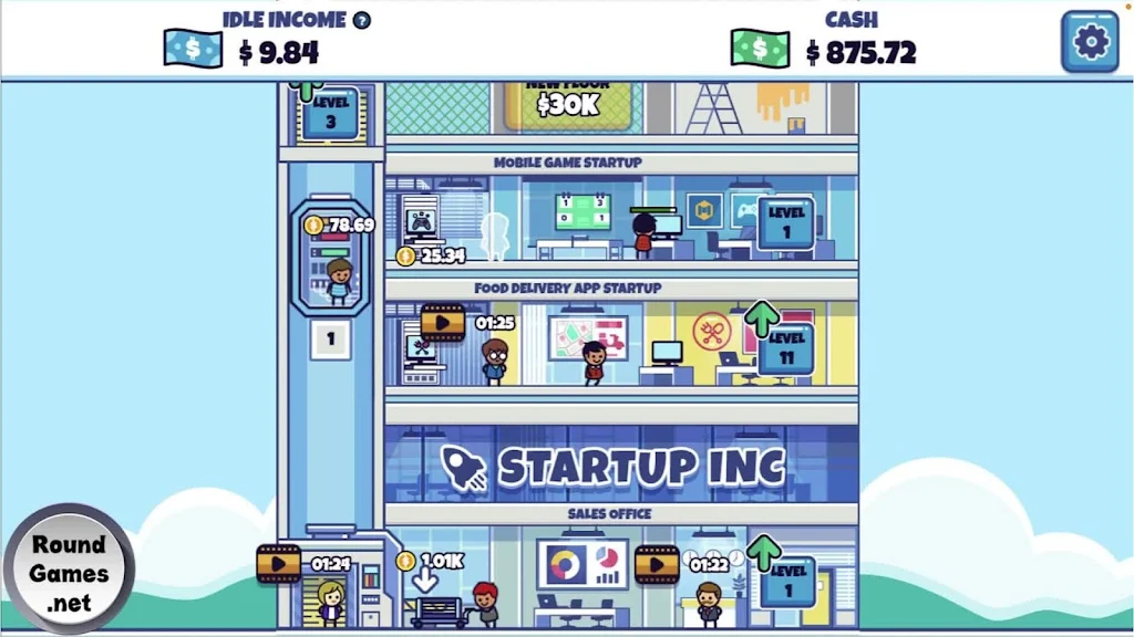 Idle Startup Tycoon Скриншот 3