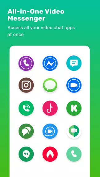 All in one video messenger ภาพหน้าจอ 1