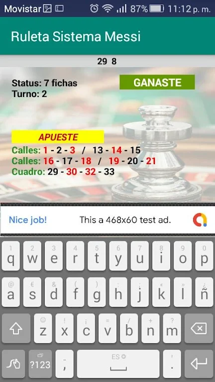Roulette Messi System Ảnh chụp màn hình 2
