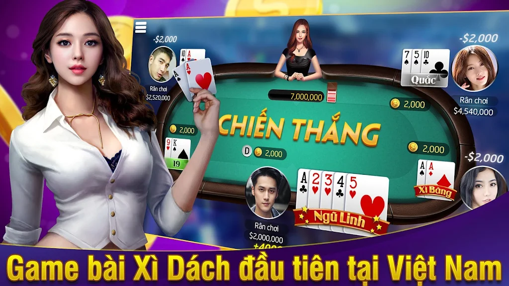Xì Dách Online Скриншот 0