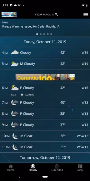 KCRG-TV9 First Alert Weather Скриншот 2