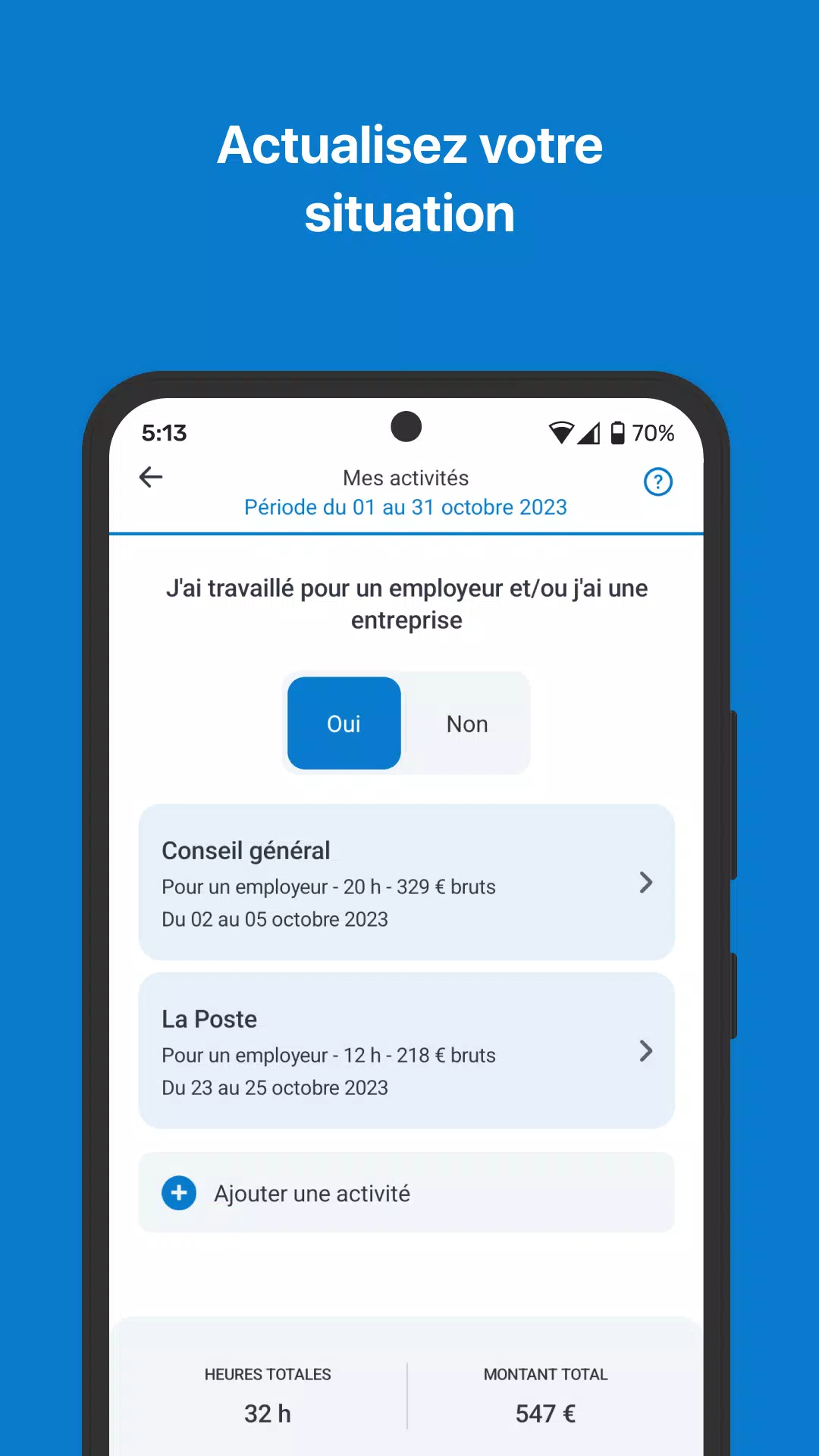 Mon Espace - France Travail Screenshot 1