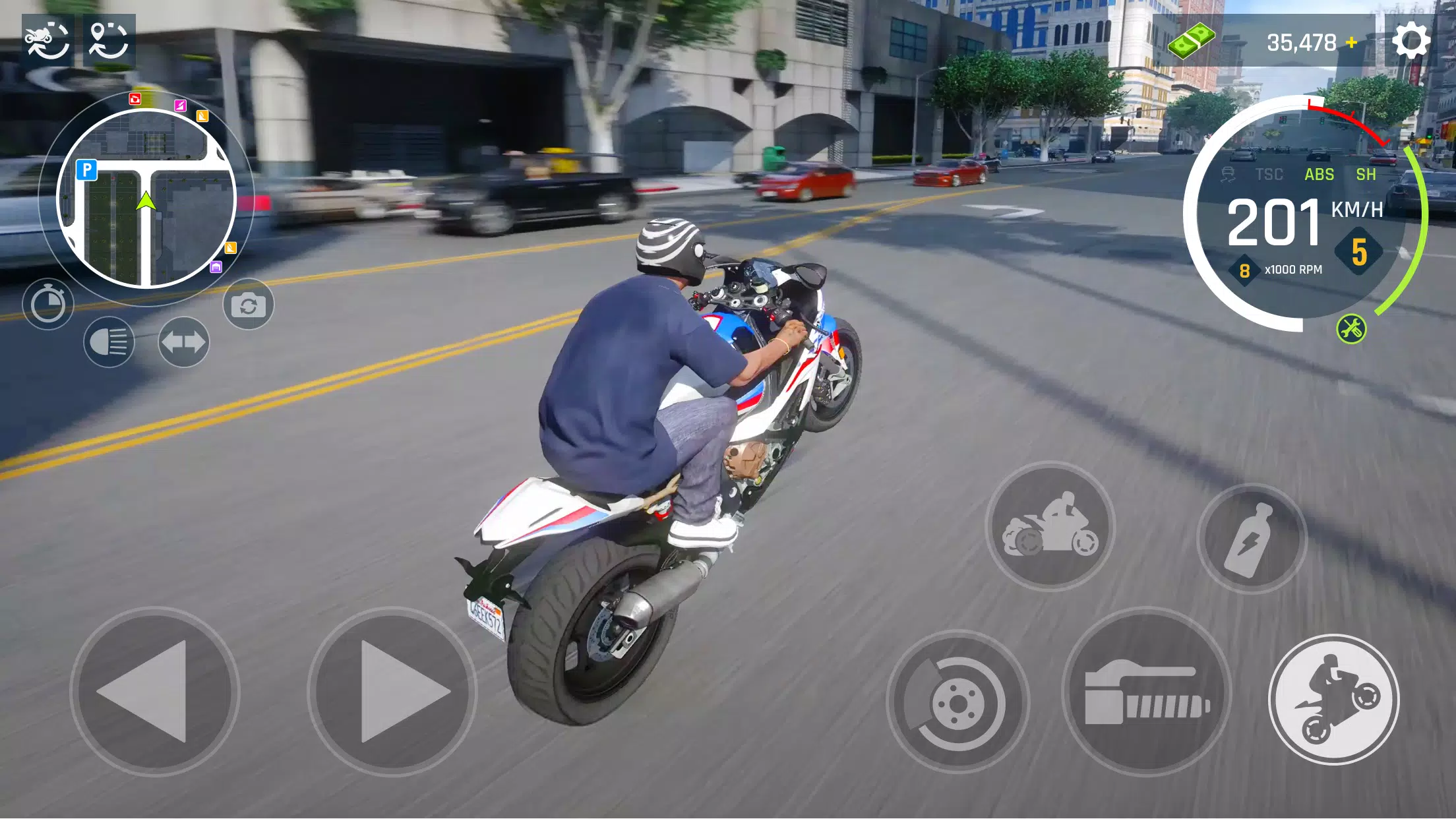 Real Moto Driving Screenshot 2