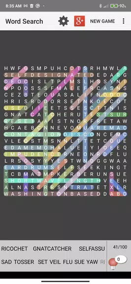 Word Search Puzzle Screenshot 2