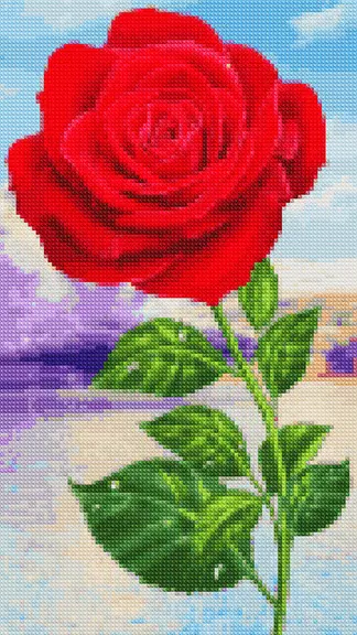 Cross stitch pixel art game स्क्रीनशॉट 2