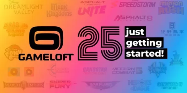 Gameloft與遊戲中的贈品紀念25週年