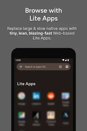 Hermit — Lite Apps Browser Screenshot 0