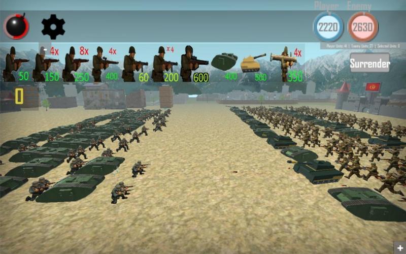 WORLD WAR II: SOVIET WARS RTS Capture d'écran 2