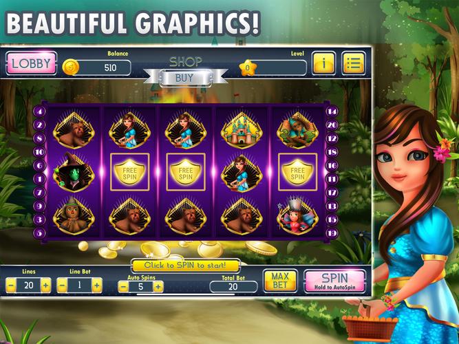 Wizard Of Wonderland Slots Tangkapan skrin 1