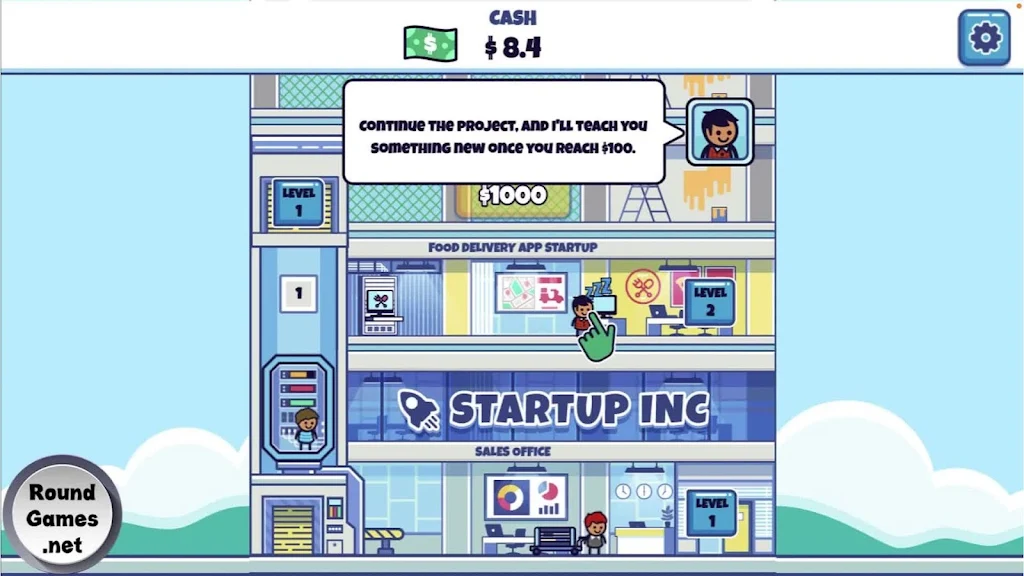 Idle Startup Tycoon Скриншот 1