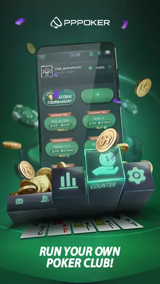 PPPoker-USA-Holdem,Omaha应用截图第2张