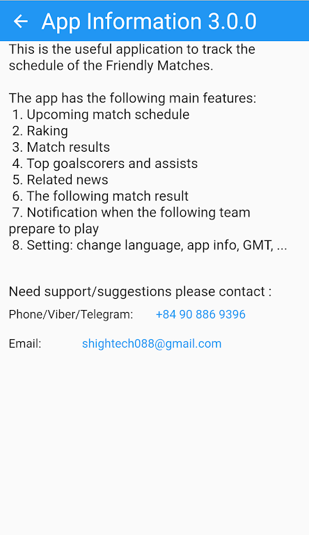 Friendly Matches 2024 Captura de pantalla 3