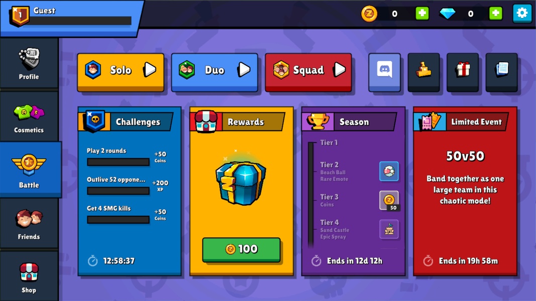 ZombsRoyale.io - Battle Royale Captura de pantalla 0