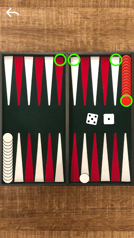 Narde Backgammon Скриншот 1