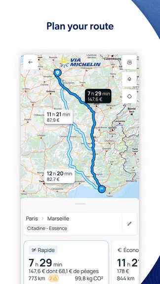 ViaMichelin GPS, Maps, Traffic应用截图第1张