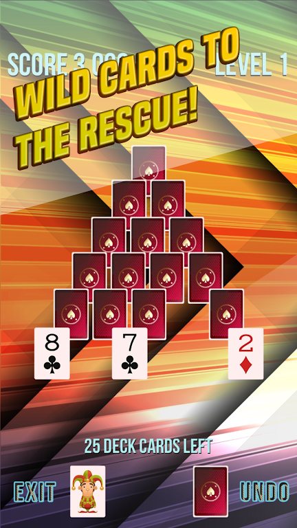Schermata Pyramid Solitaire Supreme 2