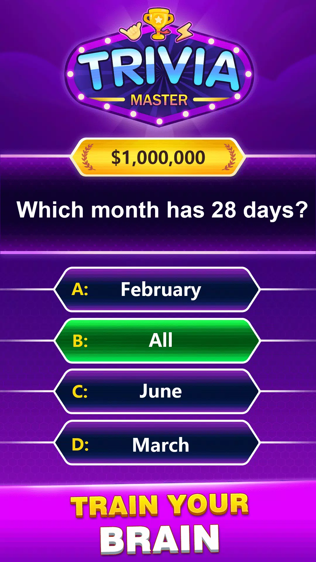 Trivia Master應用截圖第0張
