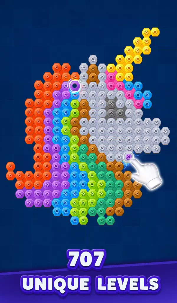 Nuts & Bolts 3D: Screw Puzzle Zrzut ekranu 1