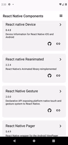 Expo & React Native components應用截圖第1張