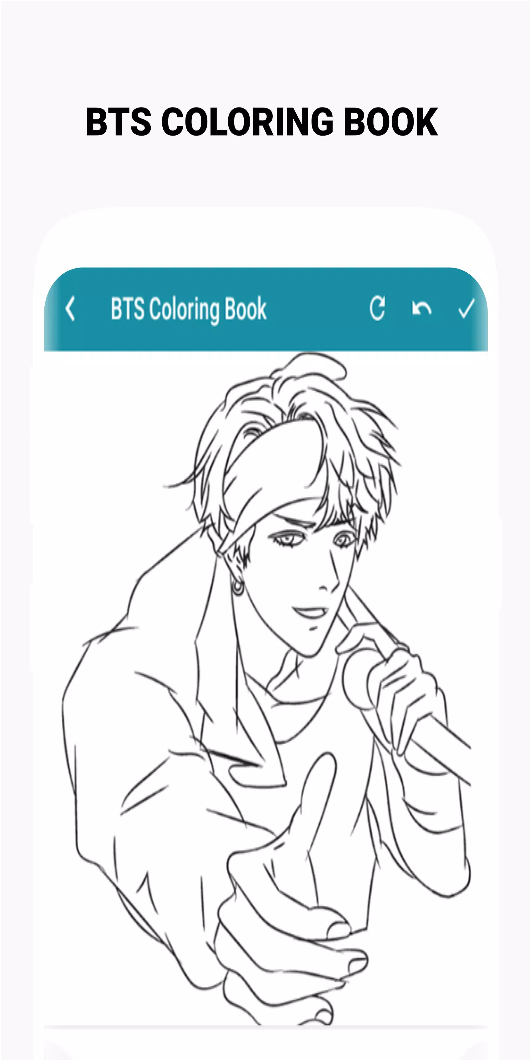 BTS Coloring Book স্ক্রিনশট 3