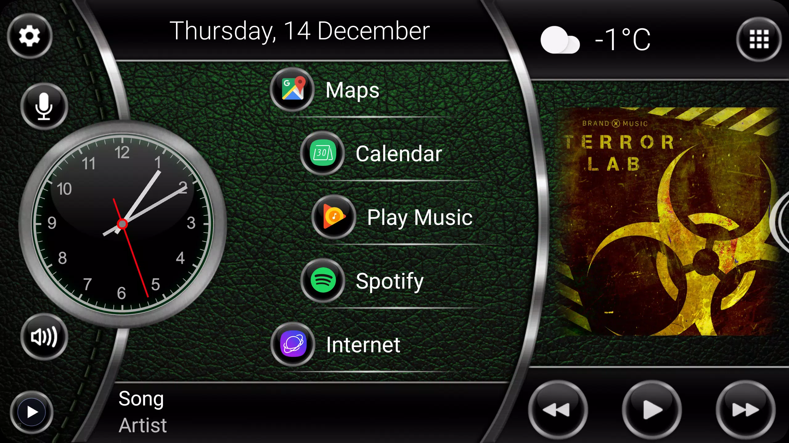 Theme Leather Screenshot 2