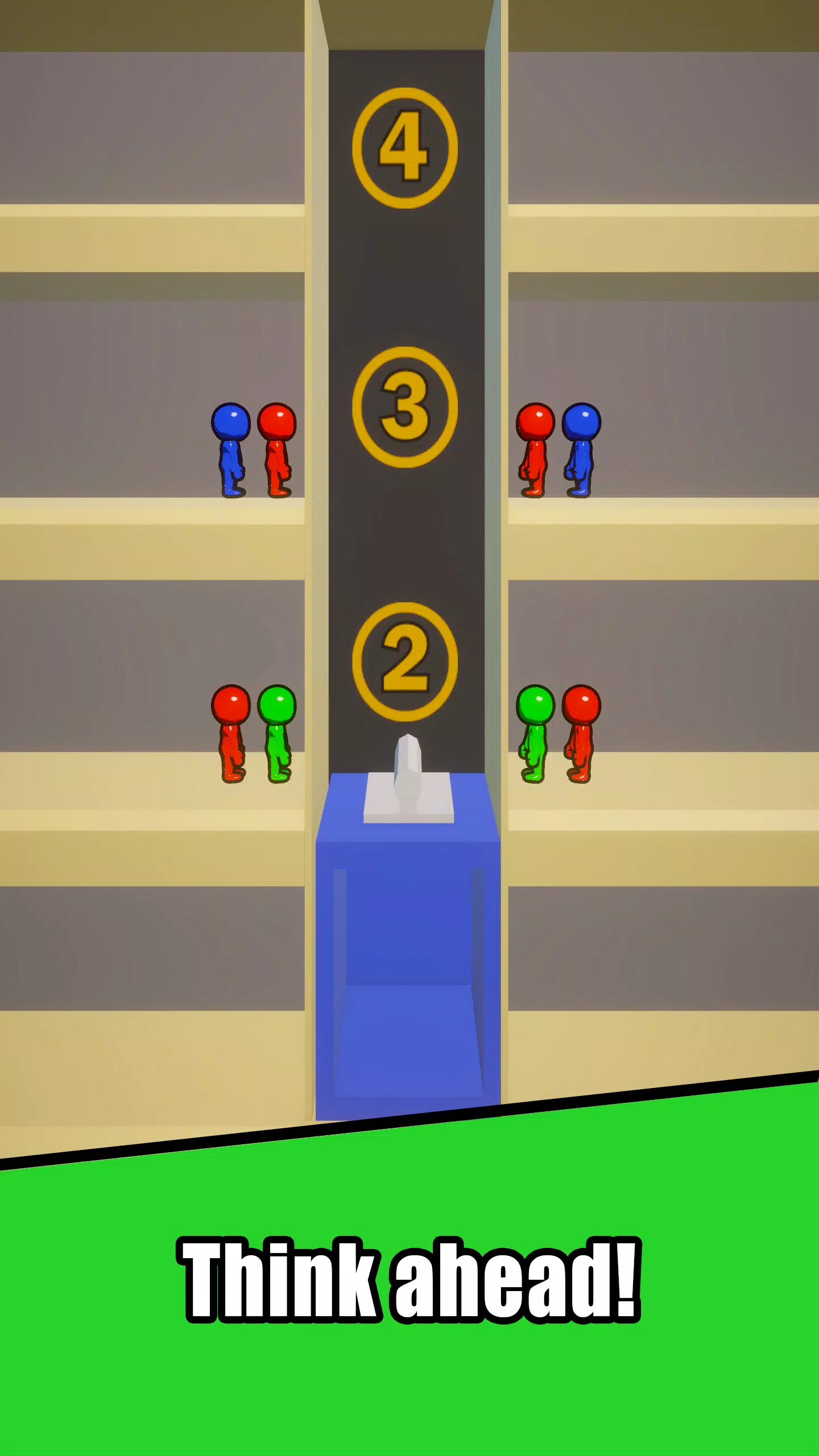 Lift Traffic: elevator game Captura de tela 3