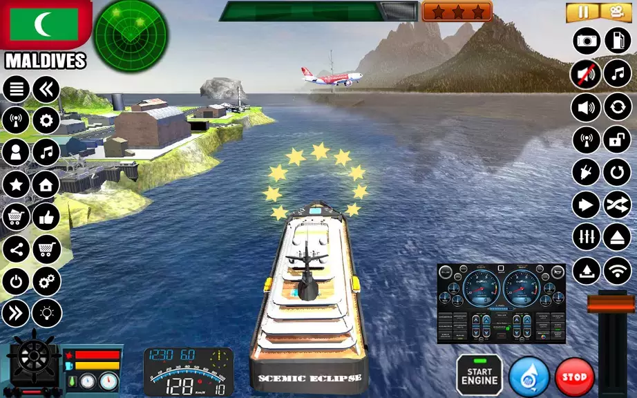 Big Cruise Ship Simulator スクリーンショット 1