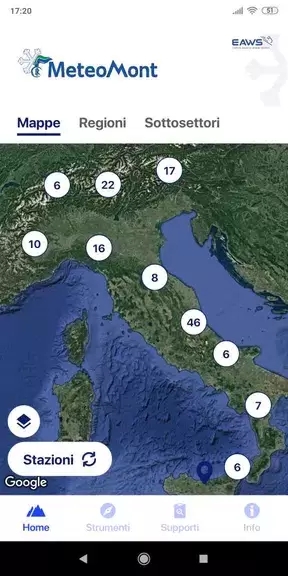 Meteomont Captura de tela 2