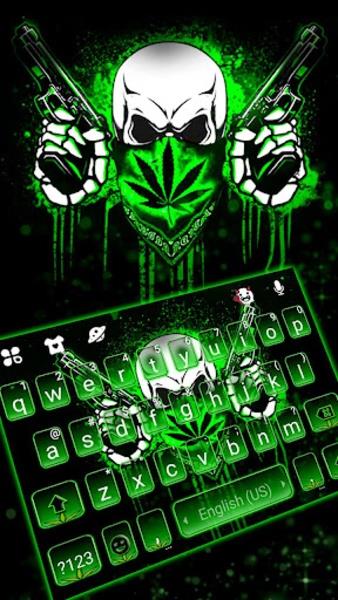 Weed Guns Skull Captura de tela 3