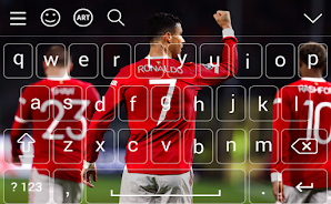 Cristiano CR7 MANU Keyboard Capture d'écran 1