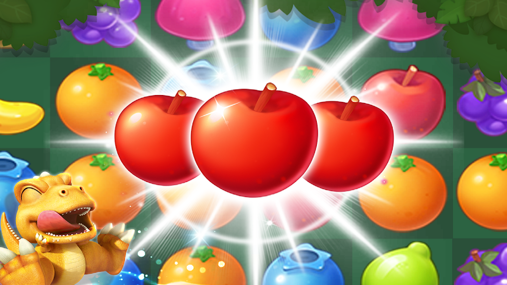 GON: Fruits Match3 Puzzle ဖန်သားပြင်ဓာတ်ပုံ 0