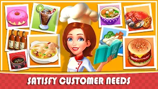 Cooking Rush - Chef game Capture d'écran 1