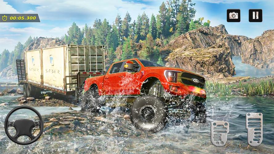 Mud Race Offroad Mudding Games Screenshot 3