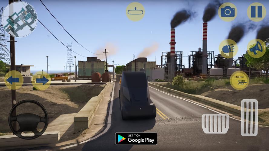 Schermata US Cargo Truck Games 3D 2