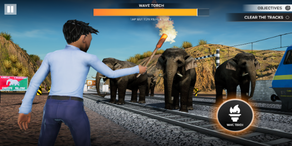 Indian Train Simulator: Game Tangkapan skrin 1