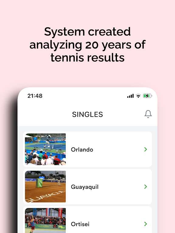 Bet Tennis ဖန်သားပြင်ဓာတ်ပုံ 2