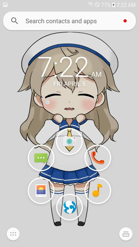 Anime Live2D Wallpaper Captura de tela 1