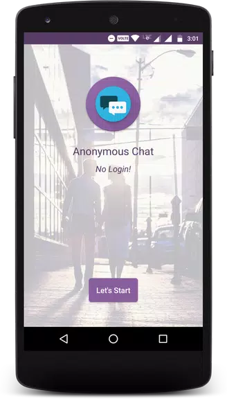 Anonymous Chat & Date for Stranger Schermafbeelding 0