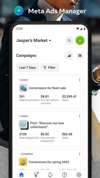 Schermata Meta Ads Manager 0