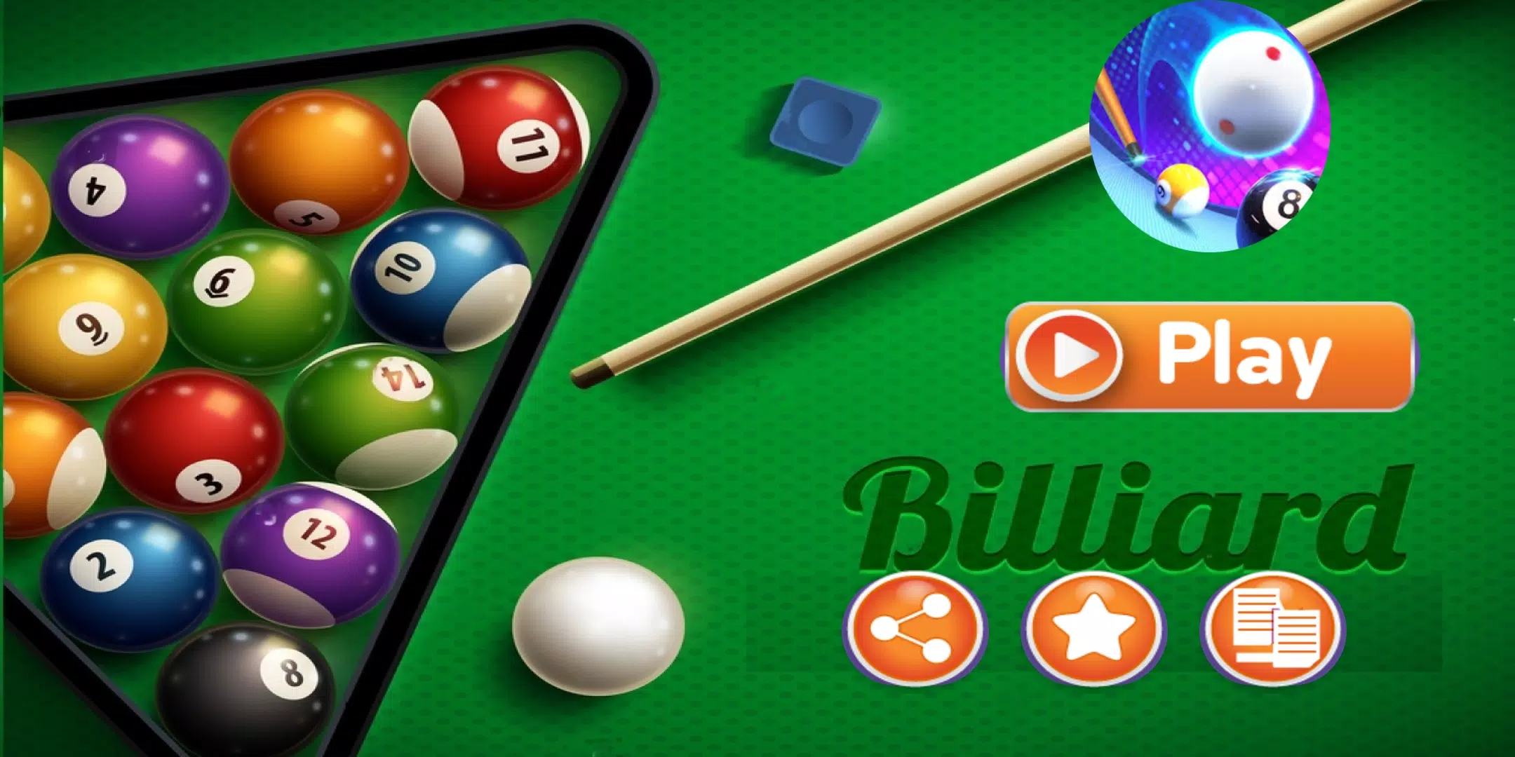 8 Ball Billiards Capture d'écran 0