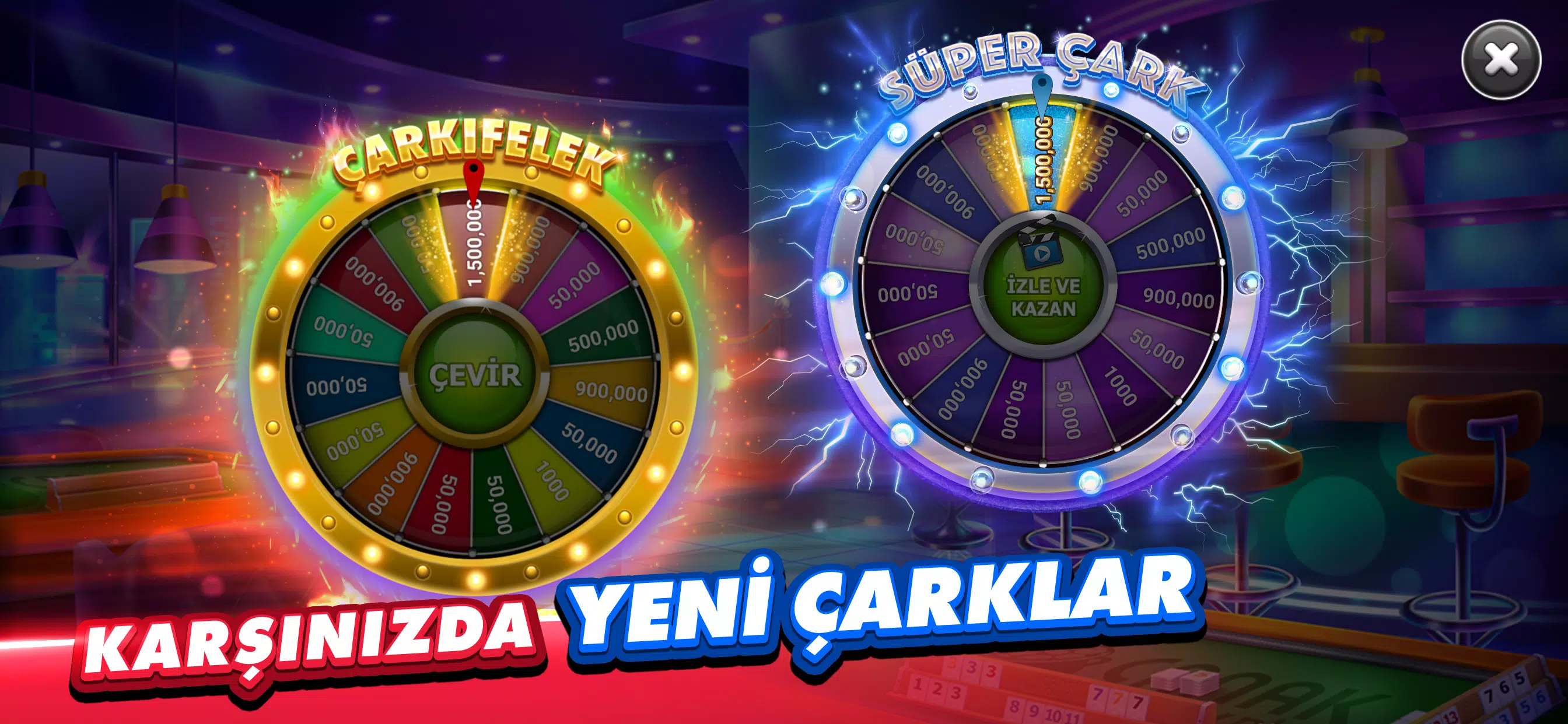 Schermata Çanak Okey Plus 1