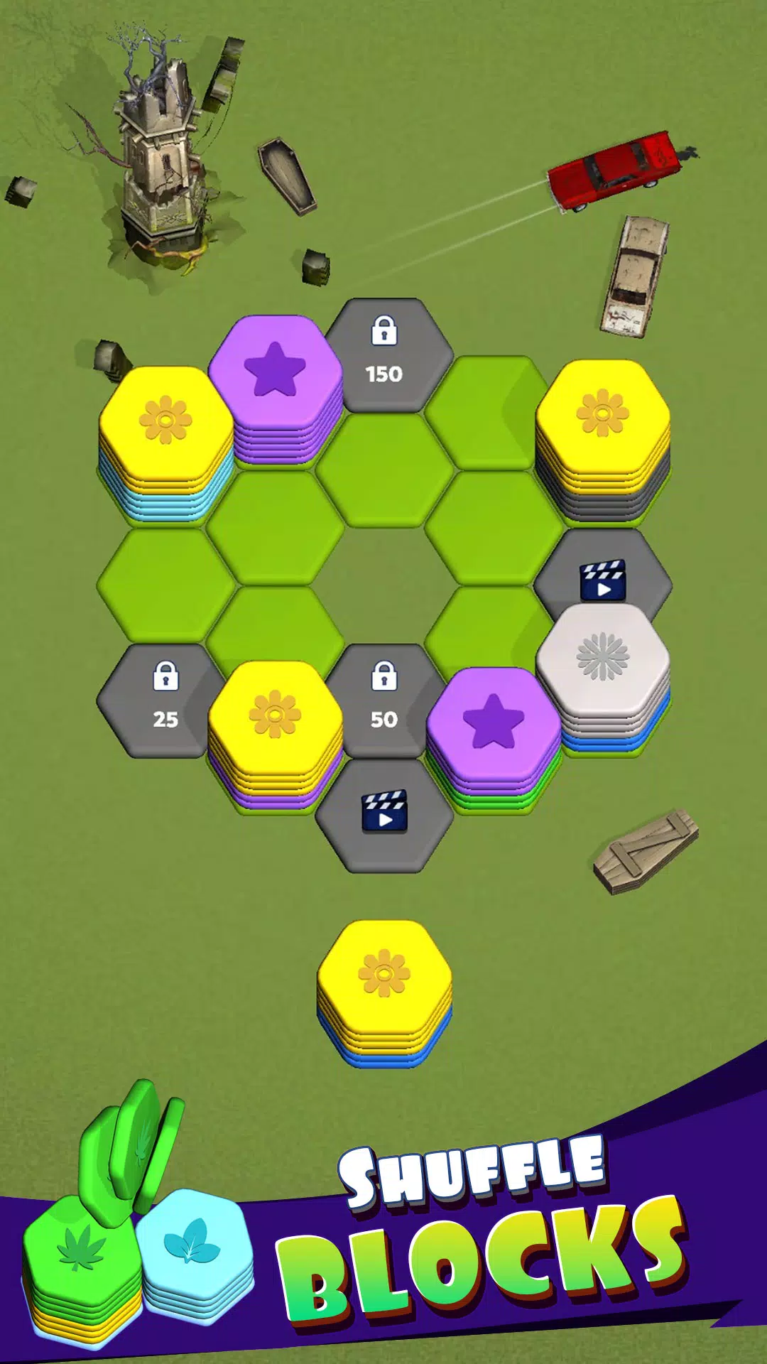 Hexa Merge Sort Block Puzzle Screenshot 2