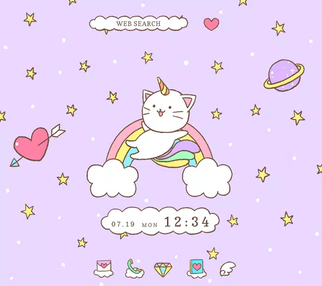 Caticorn Theme +HOME應用截圖第0張