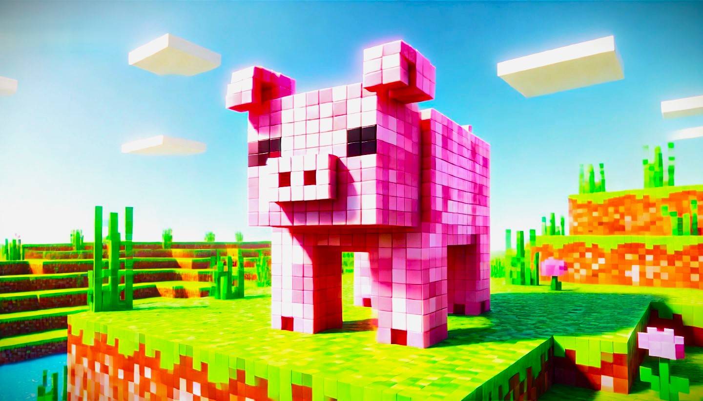 Minecraft'ta Sevimli Çeteler: Pembe Domuzlar ve Neden Gerekiyor