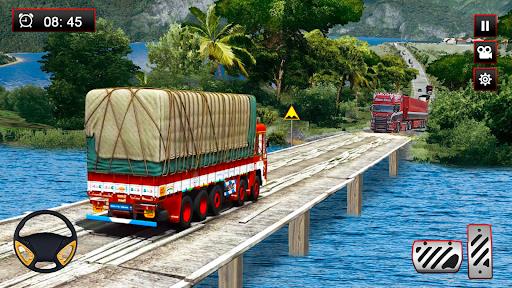 Real Indian Truck Simulator 3D 스크린샷 1