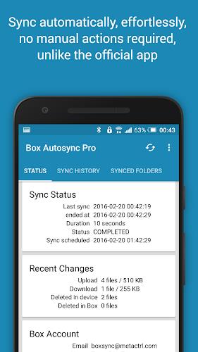 Autosync for Box - BoxSync應用截圖第1張